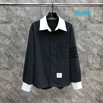 Tom browne black grey shirt 