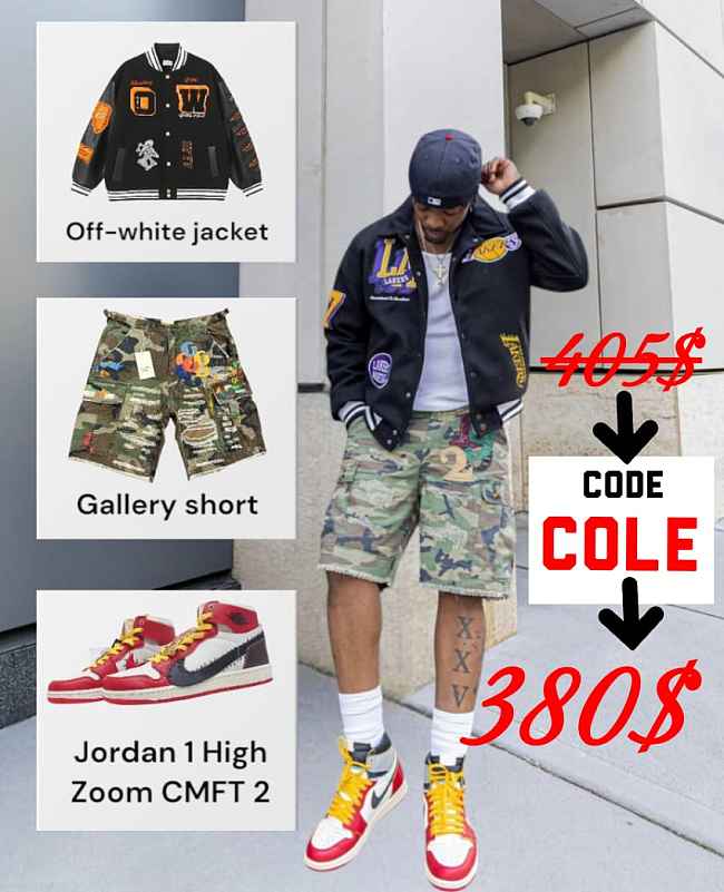 Today’s Outfit Featuring AJ1 Zoom Air CMFT 2 FJ0604-601 - 1