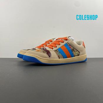 Gucci Men's Screener sneaker Multicolor GG canvas 838919 9SFR0 2546