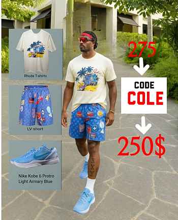 Combos Outfit: Layered Looks, Solid Steps - Nike Kobe 6 Protro “Light Armory Blue”