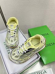 Bottega Veneta Orbit Tech Mesh Sneakers Yellow - 5