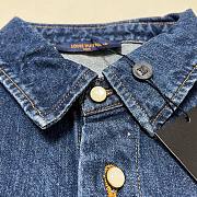LV Signature Denim Short-Sleeved Shirt 1AHDMN - 3