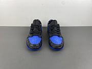 AIR JORDA 1 LOW x LV joint royal blue and black - 2