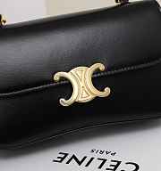 Celine Teen Lola bag in shiny calfskin size: 22x11x5cm - 3