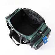 BALENCIAGA X Adidas Trefoil-print Gym Bag In Black - 2