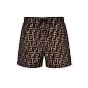 Fendi FF Logo Swim Shorts brown - 6