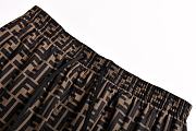 Fendi FF Logo Swim Shorts brown - 4