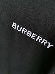 Burberry Exclusive cotton short-sleeved T-shirt with TB embroidery on the back black - 3
