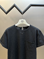 Chanel t-shirt with rhinestones black - 5