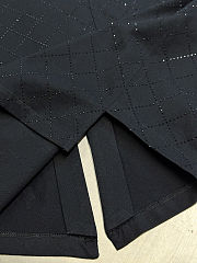 Chanel t-shirt with rhinestones black - 2