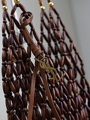 YSL bucket bag crafted withwood brown 14×43×14cm - 3
