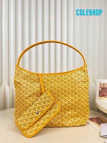 Goyard Bohème Hobo Bag Yellow Women's Tote Bag Yellow 32x13.5x34 cm