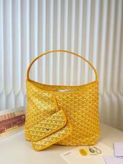 Goyard Bohème Hobo Bag Yellow Women's Tote Bag Yellow 32x13.5x34 cm - 6