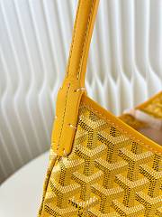 Goyard Bohème Hobo Bag Yellow Women's Tote Bag Yellow 32x13.5x34 cm - 5