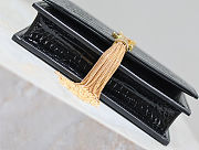YSL Mini Clutch Bag in Gold and Black 19x12.5x4cm - 5