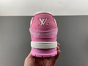 LV Trainer Sneaker Pink 1AIKNU - 4