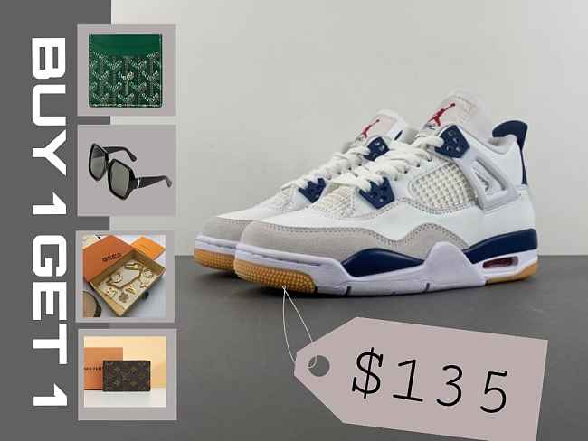 Air Jordan 4 Retro SB Navy DR5415-100 - 1