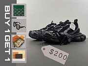 Balenciaga x Adidas 3xl Trainers Black 734734 W3RB8 0102 - 1