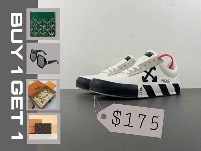 OFF WHITE Vulc Low White OMIA085E183510010100 - 1