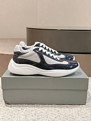 Patent leather and technical fabric Prada America's Cup sneakers - 4