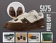 LV Trainer Sneaker white and black 1AHTM1 - 1