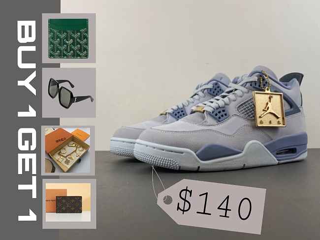  Air Jordan 4 “UNC” PE (2025) HV9204-407 - 1