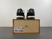 Louis Vuitton LV trainer white black brown LV co-branded original version x2 - 6
