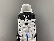Louis Vuitton LV trainer white black brown LV co-branded original version x2 - 3