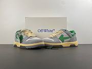 OFF-WHITE Out Of Office OOO Low Tops Light Grey Green OMIA189S24LEA0110555 - 2