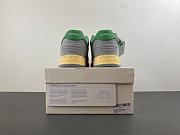 OFF-WHITE Out Of Office OOO Low Tops Light Grey Green OMIA189S24LEA0110555 - 3