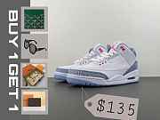Air Jordan 3 Retro White Cobalt Bliss (GS) HQ0784 - 1