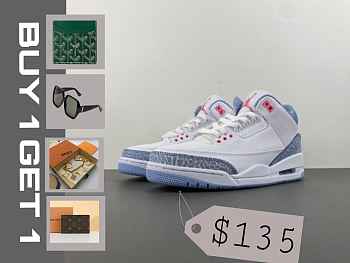 Air Jordan 3 Retro White Cobalt Bliss (GS) HQ0784