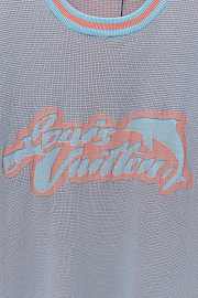 LV new dolphin wool short-sleeved T-shirt - 4