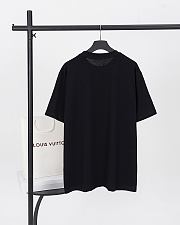 LV Artistic letter logo embroidered short-sleeved T-shirt - 2