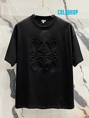 LOEWE 3D embossed three-dimensional relief new T-shirt! - 1