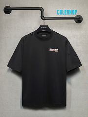 balenciaga Coke hole embroidered short-sleeved T-shirt - 1