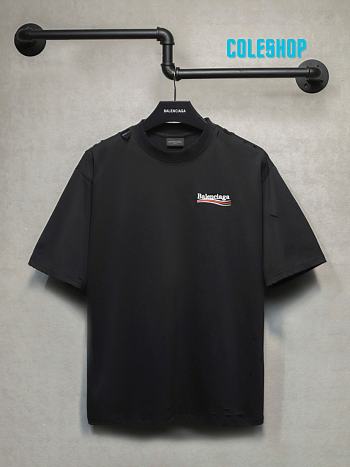 balenciaga Coke hole embroidered short-sleeved T-shirt