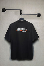 balenciaga Coke hole embroidered short-sleeved T-shirt - 2