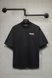  Balenciaga masking paper green tape short-sleeved T-shirt - 1