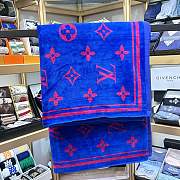 Louis Vuitton Monogram Classic Beach Towel blue Size: 160*90cm - 1