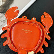 LV red crab keychain - 2