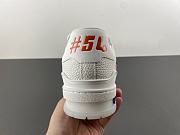 Louis Vuitton LV trainer all white pink  - 5