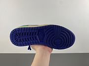 Air Jordan 1 Low Blends Abstract Blocking With Throwback Mavs Colors 553558-147 - 3
