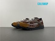 Bottega Veneta Orbit suede-trimmed mesh sneakers brown - 1