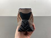 Bottega Veneta Orbit suede-trimmed mesh sneakers brown - 3