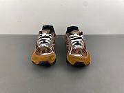 Bottega Veneta Orbit suede-trimmed mesh sneakers brown - 2