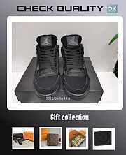 Black Cat Combo – Jordan 4 + Tee + Shades for only $185! - 2