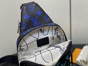 Louis Vuitton Multicolor Iridescent Gradiant Ombre Slingbag 16x33x5.7cm - 2