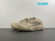 Balenciaga Men’s Hamptons Worn-out Sneaker in Cream - 1