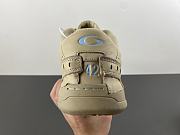 Balenciaga Men’s Hamptons Worn-out Sneaker in Cream - 4